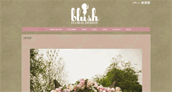 Desktop Screenshot of blush-floral-design.com
